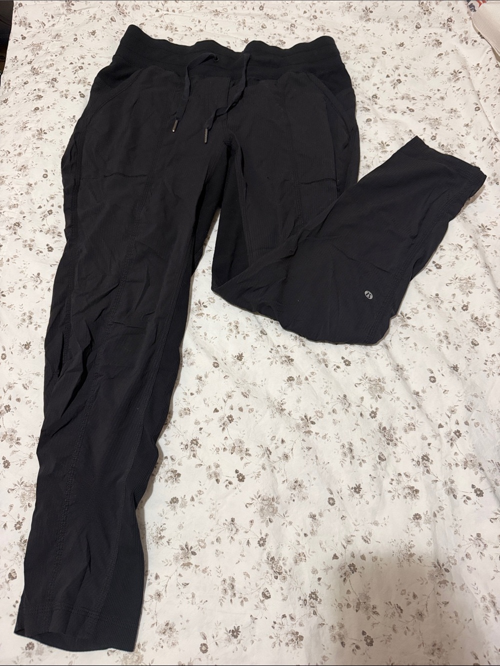 lululemon athletica Black Slim Fit Jogger Pants